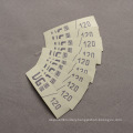 Custom Organic Cotton Canvas Main Clothing Printed Labels